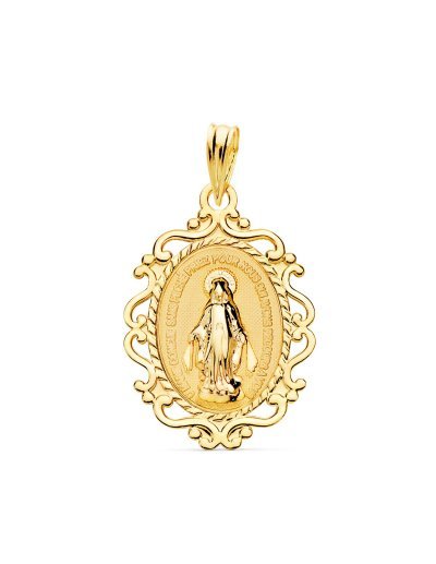 18K MEDALLA VIRGEN...