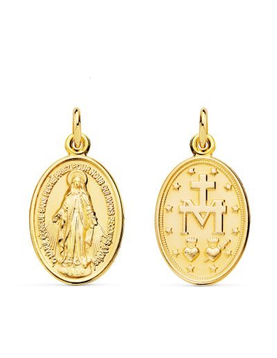 18K MEDALLA VIRGEN...