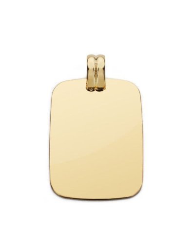 18K CHAPA ORO AMARILLO LISA...