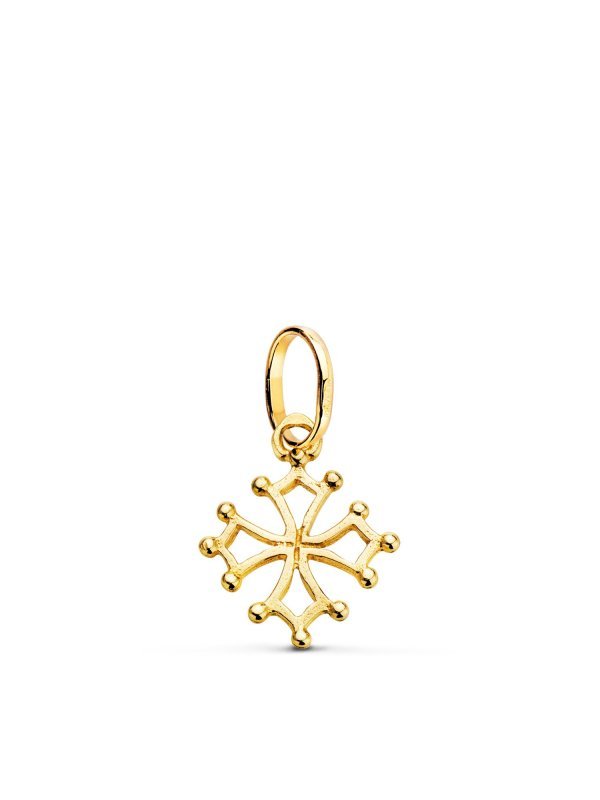 18K CRUZ DE OCCITANIA ORO AMARILLO....