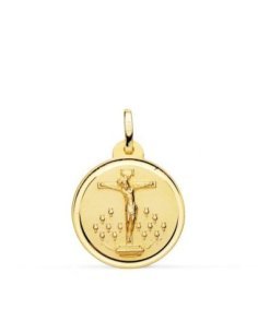 18K MEDALLA CRISTO DE LA...