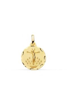 18K MEDALLA CRISTO DE LA...