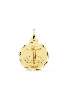 18K MEDALLA CRISTO DE LA...
