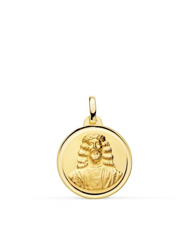 18K MEDALLA CRISTO MEDINACELI 18 MM