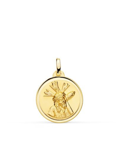 18K MEDALLA CRISTO DEL GRAN...