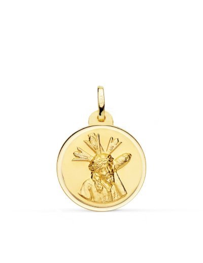 18K MEDALLA CRISTO DEL GRAN...