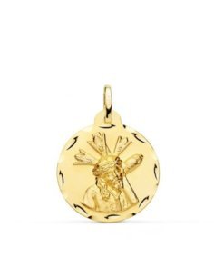 18K MEDALLA CRISTO DEL GRAN...