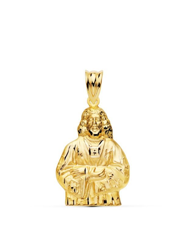 18K COLGANTE ORO AMARILLO CRISTO...