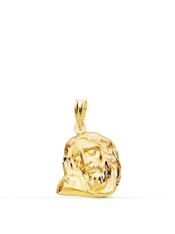 18K CABEZA DE CRISTO 18X15 MM