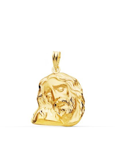 18K CABEZA DE CRISTO 23X19 MM