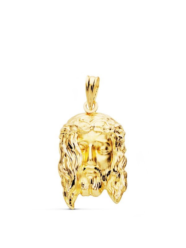18K CABEZA DE CRISTO 26X16 MM