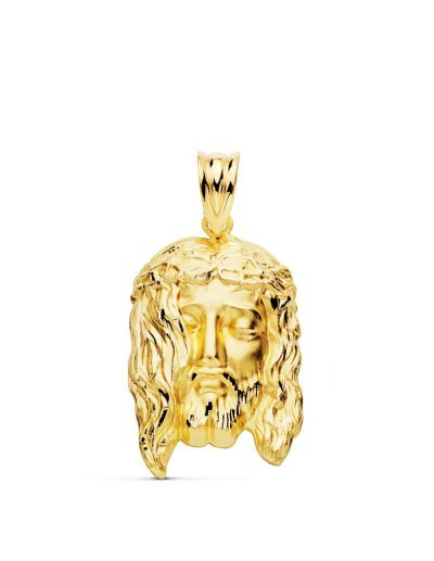 18K COLGANTE CABEZA CRISTO...
