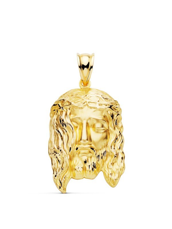 18K COLGANTE ORO AMARILLO CABEZA DE...