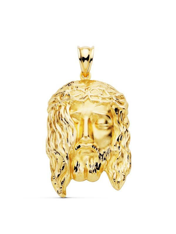 18K COLGANTE CRISTO SANTO ROSTRO...