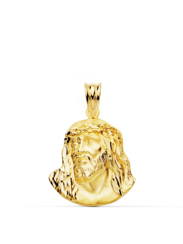 18K COLGANTE CRISTO MURILLO 23X18 MM