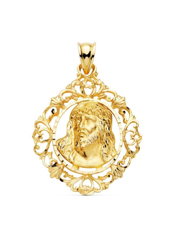 18K COLGANTE CRISTO ORO AMARILLO...
