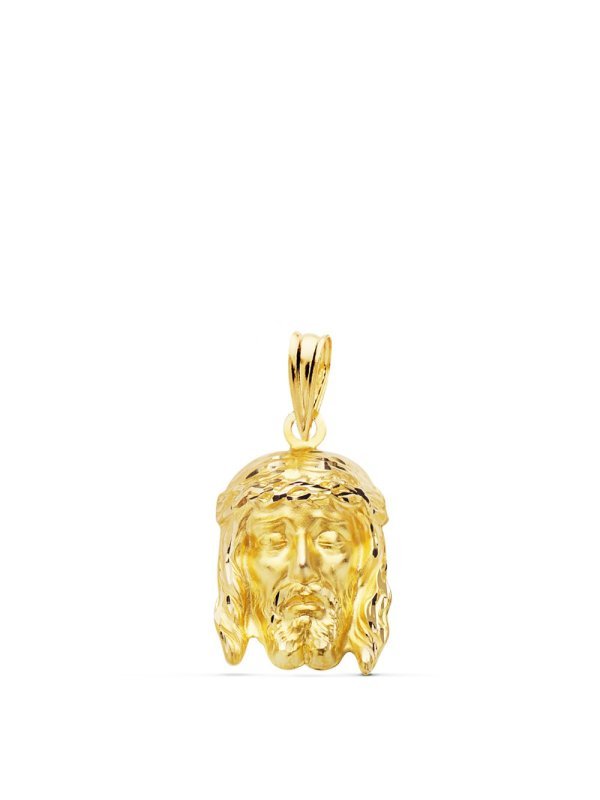 18K COLGANTE CRISTO DE LA BUENA...