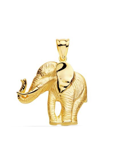 18K COLGANTE ELEFANTE...