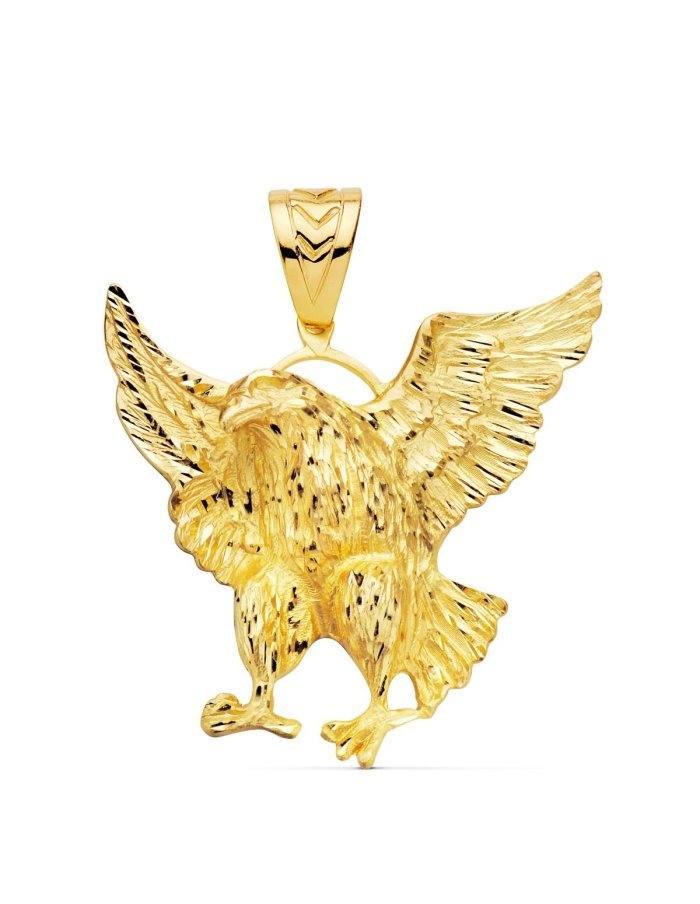 18K COLGANTE AGUILA CALVA AMERICANA...