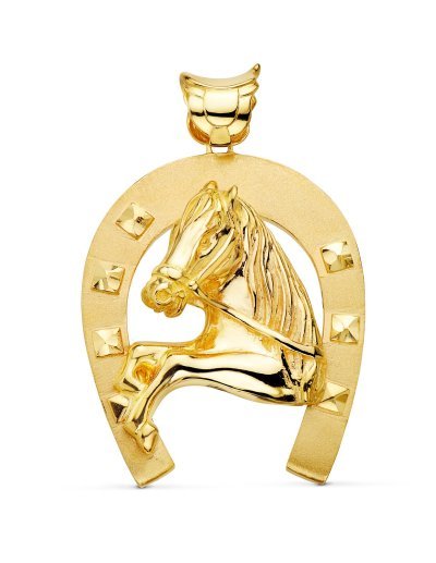 18K COLGANTE DE HERRADURA...