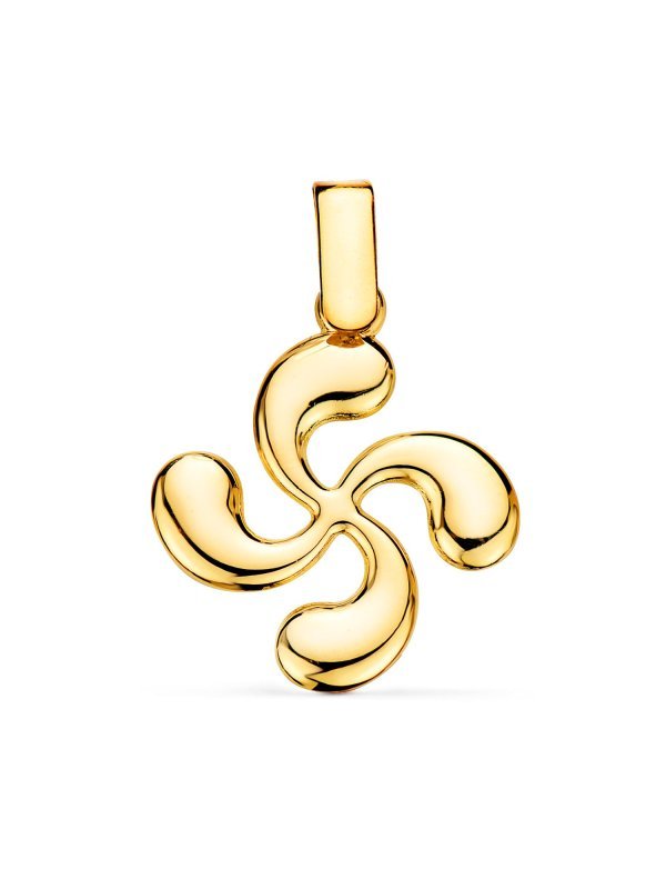 18K COLGANTE ORO AMARILLO LAUBURU...