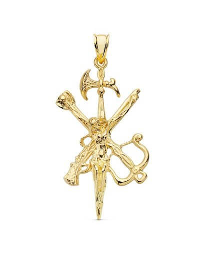 18K COLGANTE ORO AMARILLO...