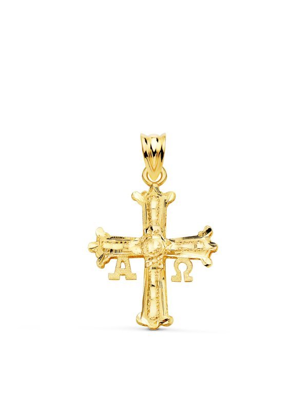 18K CRUZ DE COVADONGA ORO AMARILLO...