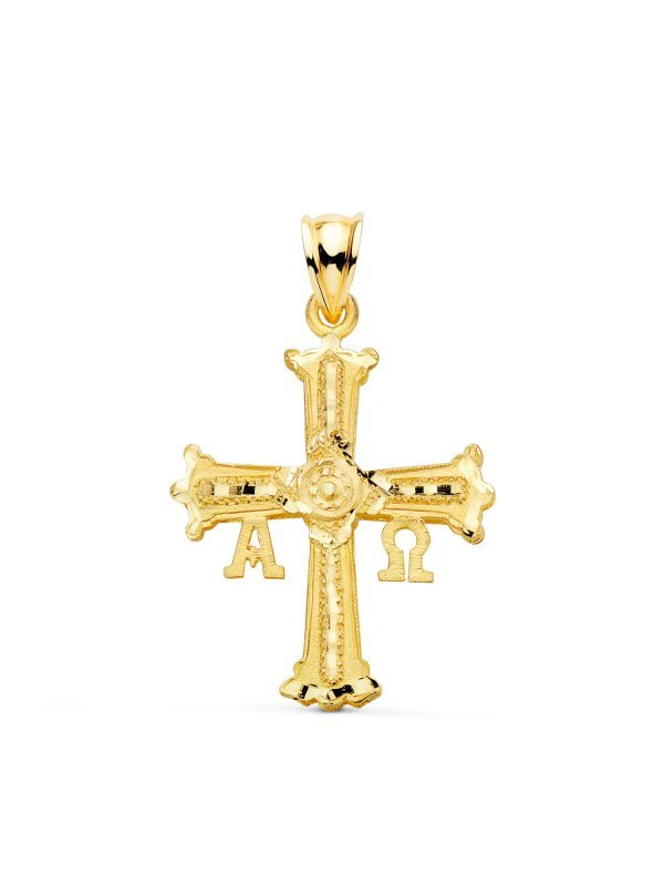 18K CRUZ DE COVADONGA ORO AMARILLO...