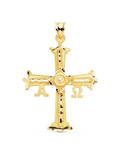 18K CRUZ DE COVADONGA ORO...