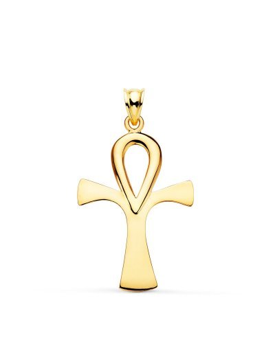 18K CRUZ DE LA VIDA ORO...