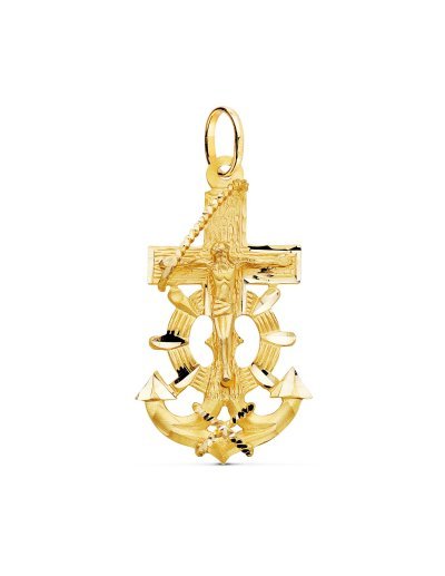 18K CRUZ MARINERA ORO...