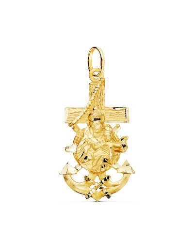 18K CRUZ MARINERA ORO...