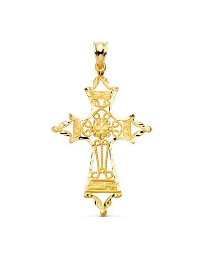 18K CRUZ ORO AMARILLO...