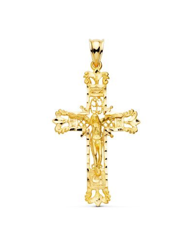 18K CRUZ ORO AMARILLO...