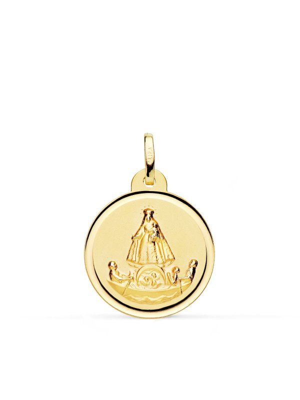 18K MEDALLA ORO AMARILLO VIRGEN...
