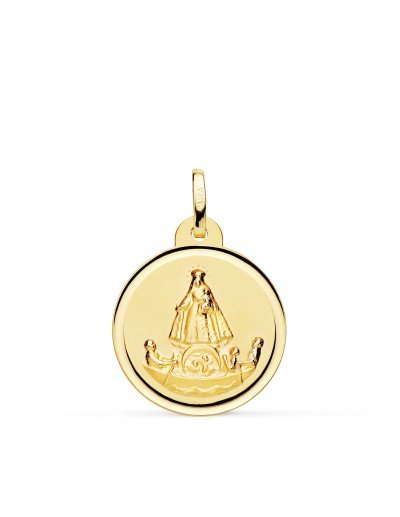 18K MEDALLA ORO AMARILLO...