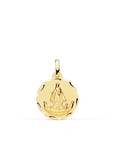 18K MEDALLA ORO AMARILLO...