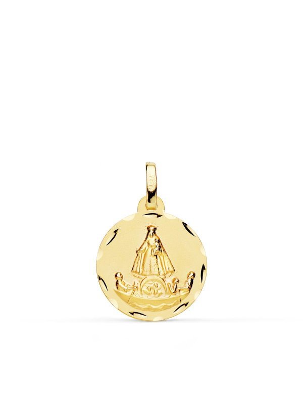 18K MEDALLA ORO AMARILLO VIRGEN...