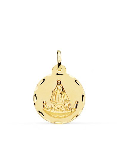 18K MEDALLA ORO AMARILLO...