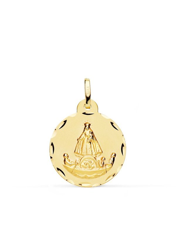 18K MEDALLA ORO AMARILLO VIRGEN...