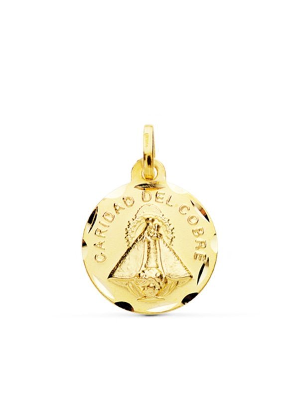 18K MEDALLA ORO AMARILLO VIRGEN DE LA...