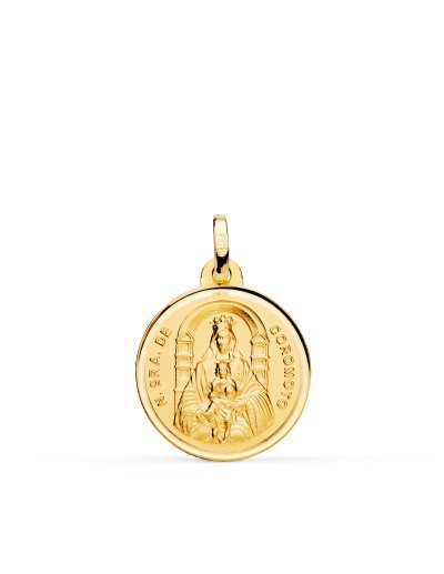 18K MEDALLA VIRGEN NUESTRA...