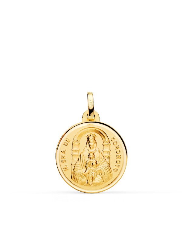 18K MEDALLA VIRGEN NUESTRA SRA DEL...