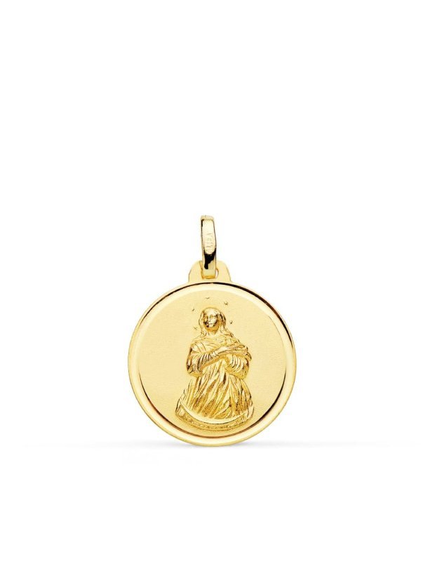 18K MEDALLA VIRGEN INMACULADA 18 MM...