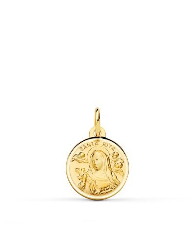 18K MEDALLA ORO AMARILLO...