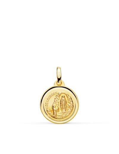 18K MEDALLA VIRGEN DE...