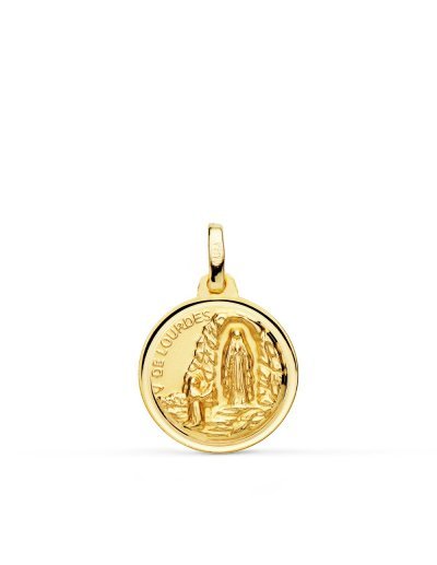 18K MEDALLA VIRGEN DE...