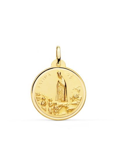 18K MEDALLA VIRGEN DE...