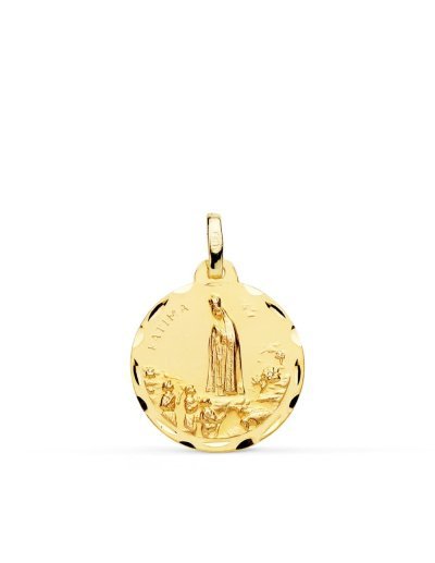 18K MEDALLA VIRGEN DE...