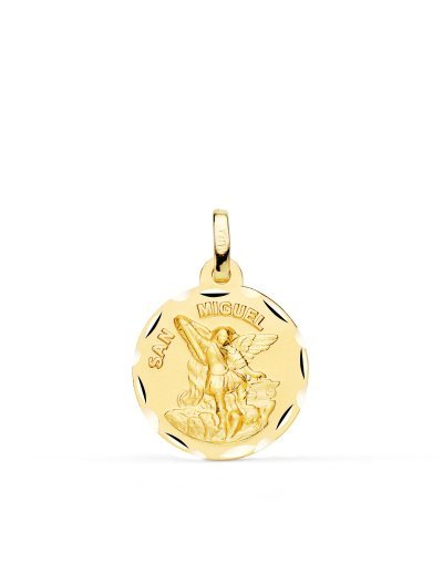 18K MEDALLA ORO AMARILLO...